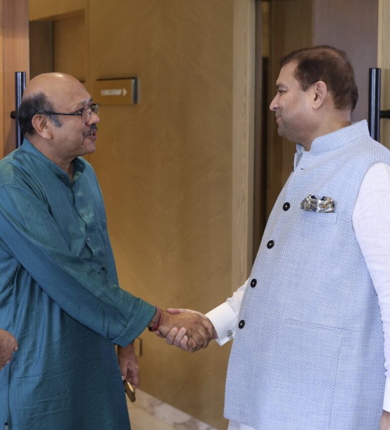 Sundeep Bhutoria with Anil K Goyal