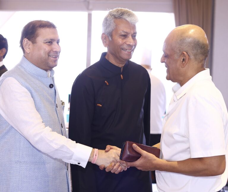 Sundeep Bhutoria with Samir Singh