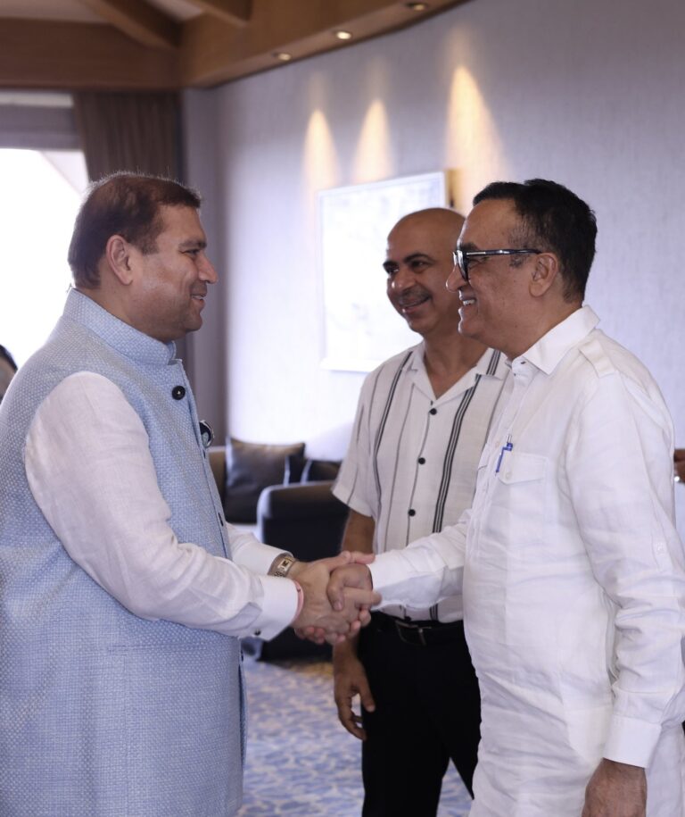 Sundeep Bhutoria with Ajay Maken