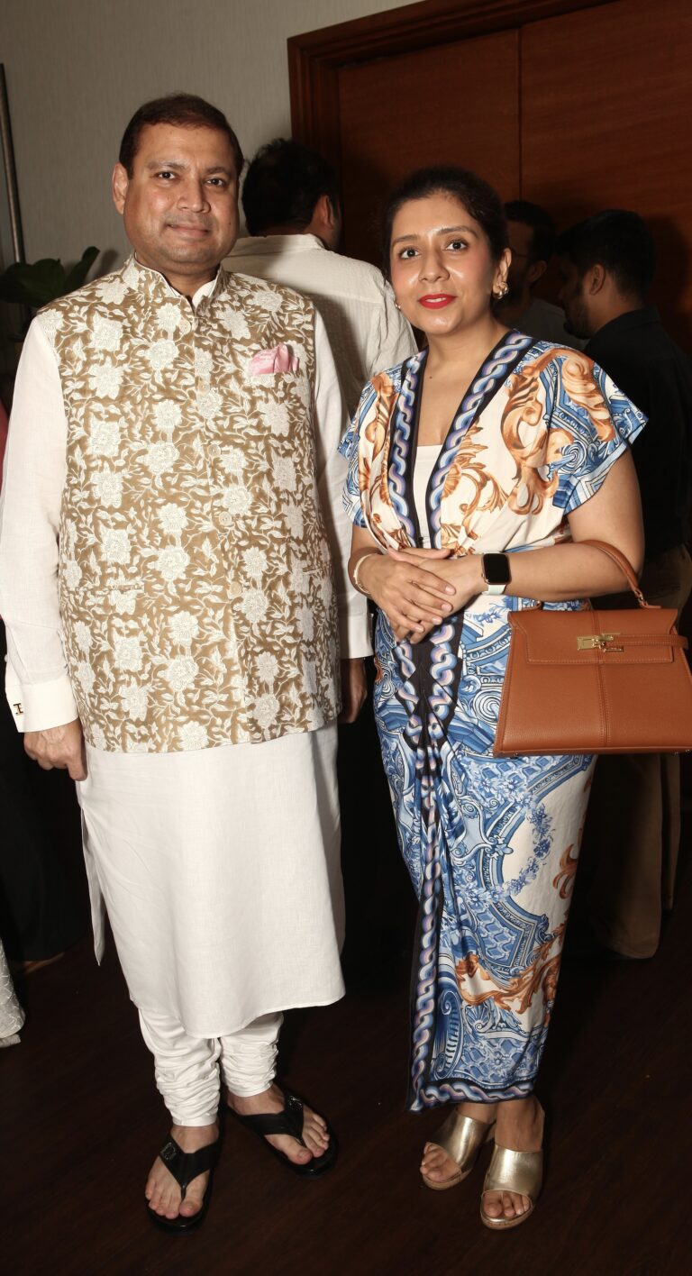 Sundeep Bhutoria with Tanisha Pahlajani, Luxury Diamond Tier