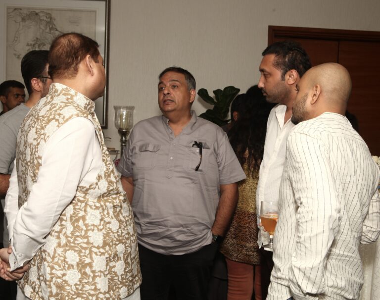 Sundeep Bhutoria with Sunil Arora, Founder of Bal Asha