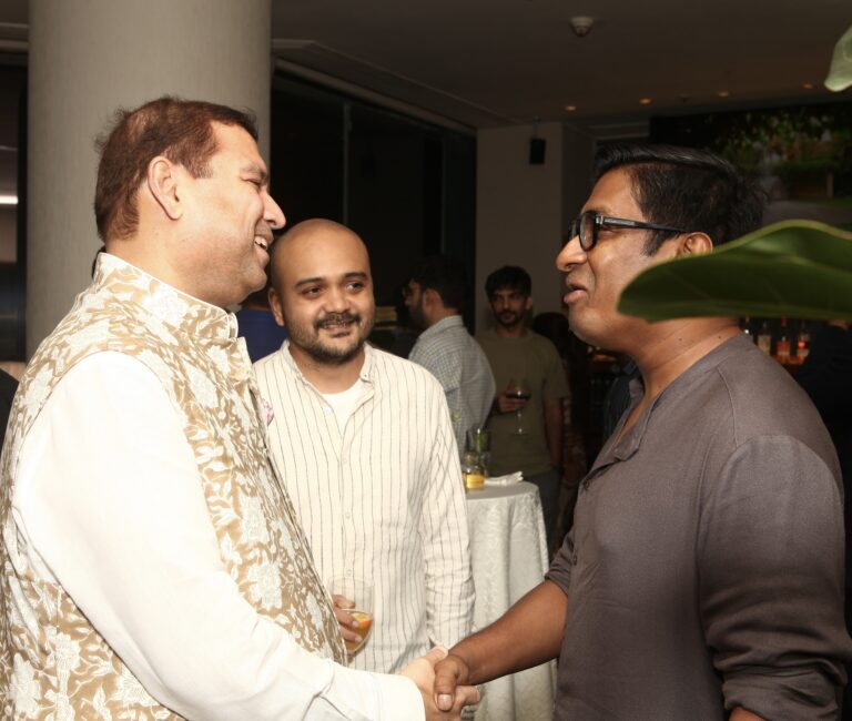 Sundeep Bhutoria with Jyotirmoy Chatterji, Former Head of GivingPi