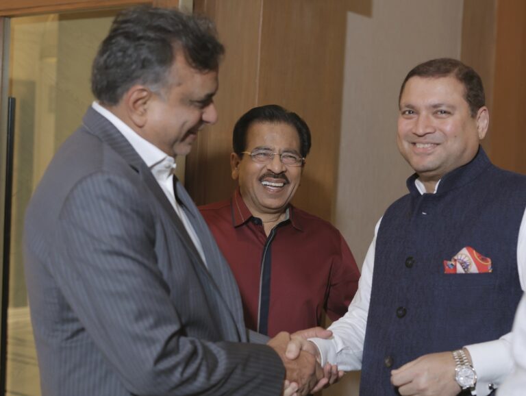 Sundeep Bhutoria with Diwakar Agarwal