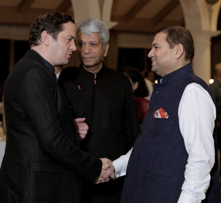 Sundeep Bhutoria with Max Wood