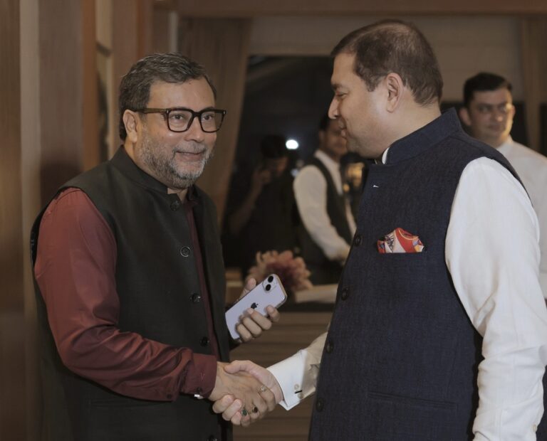 Sundeep Bhutoria with Anant Vijay