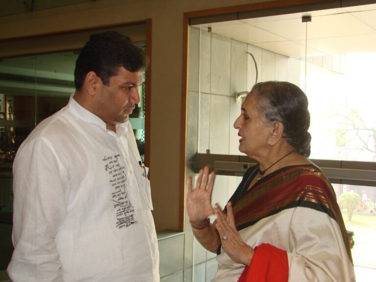 Sundeep Bhutoria with Bharati Ray