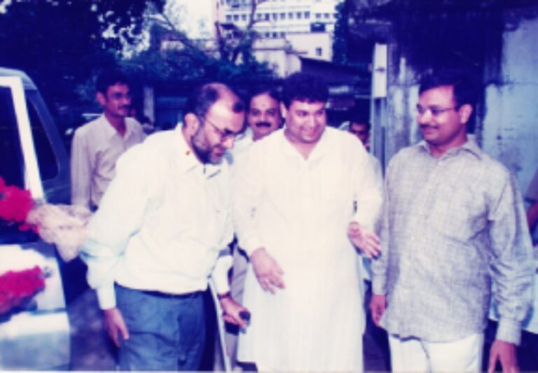 Sundeep Bhutoria with Bikash Ranjan Bhattacharya and Rajesh Bihani