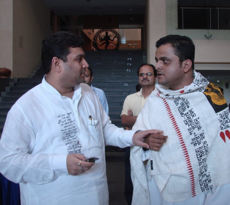 Sundeep Bhutoria with Bratya Basu