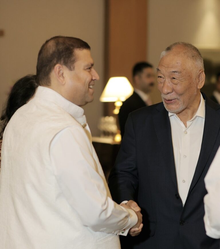 Sundeep Bhutoria with Major General Vetsop Namgyel, Ambassador of Bhutan to India