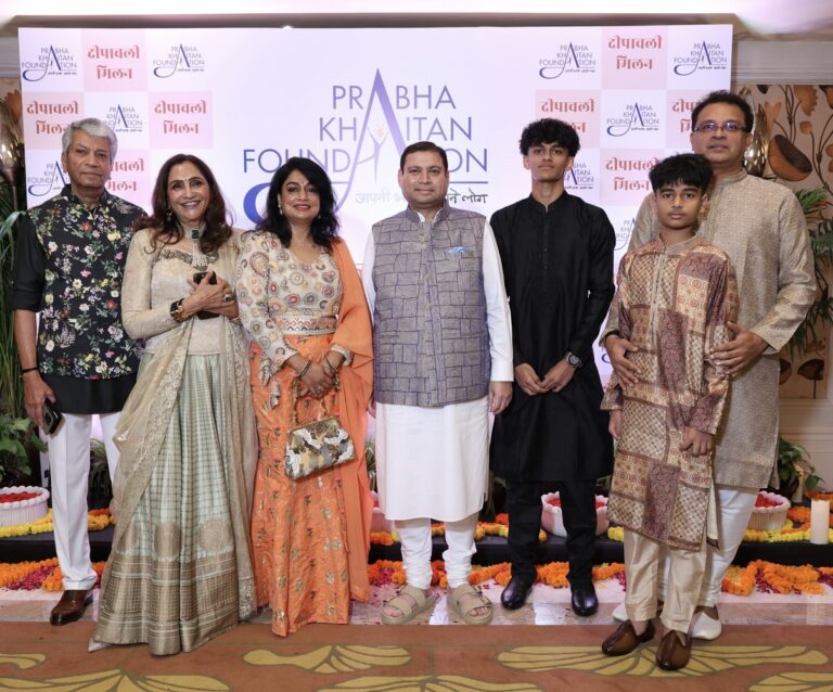 Sundeep Bhuroria with Amitabh Adhar, Neelima Dalmia Adhar, Sabina Vijay, Ethan Vijay, Evan Vijay and Vijay Arokiaraj Selvaraj
