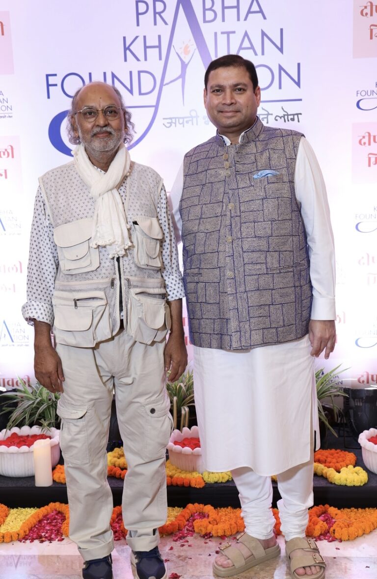 Sundeep Bhutoria with Ankit Patel