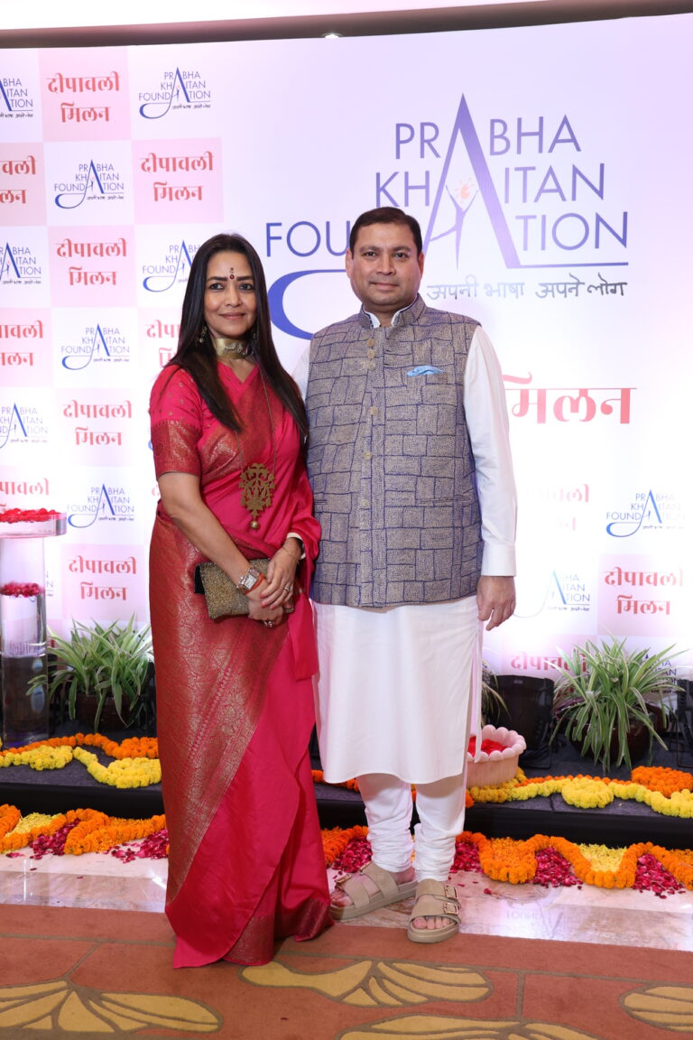 Sundeep Bhutoria with Esha Dutta