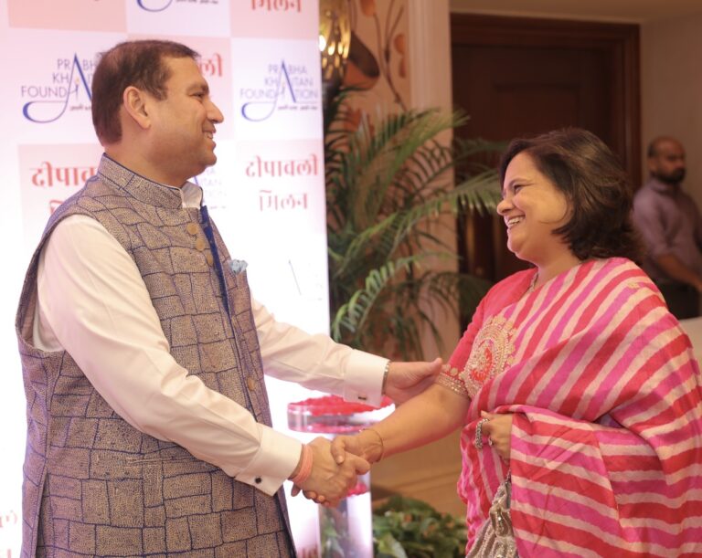 Sundeep Bhutoria with Garima Mithal