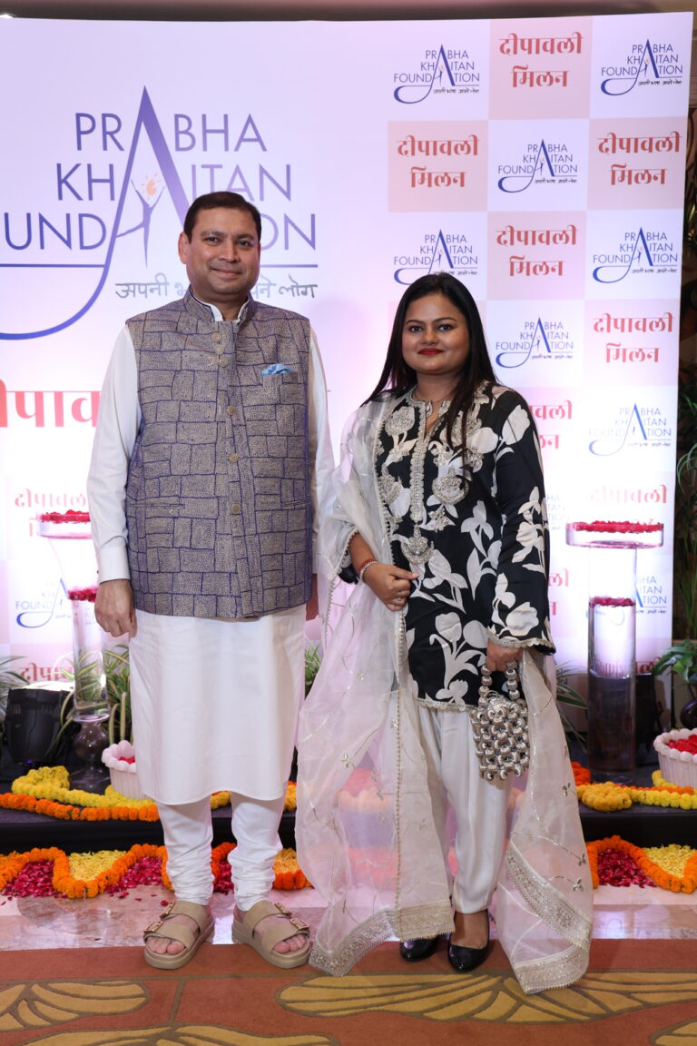 Sundeep Bhutoria with Nidhi Garg