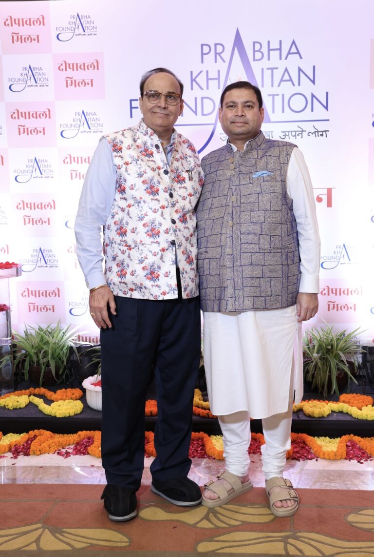 Sundeep Bhutoria with Parvesh Khanna