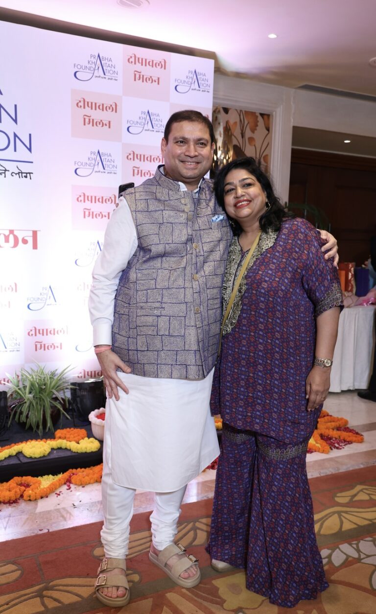 Sundeep Bhutoria with Richa Sharma