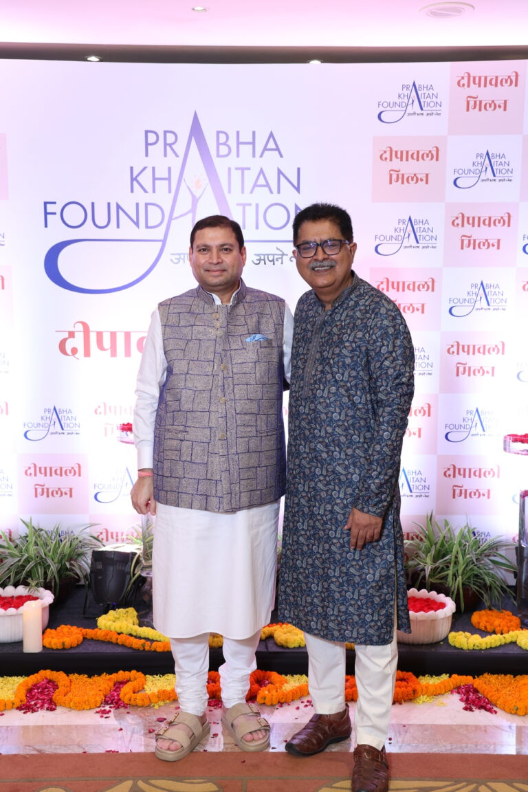 Sundeep Bhutoria with Sanjeev Paliwal