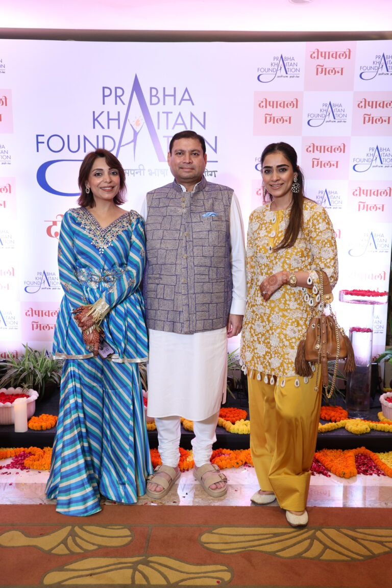 Sundeep Bhutoria with Shweta Bansal and Vinti Kathuria