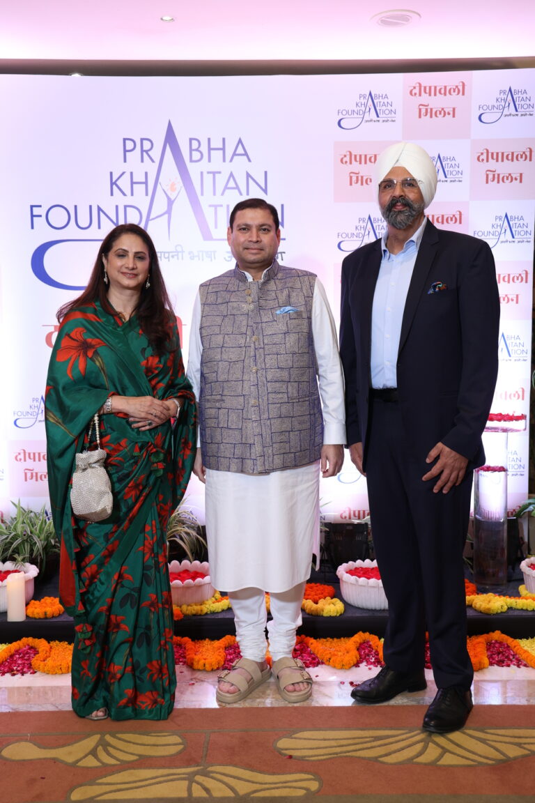 Sundeep Bhutoria with Simran Paintal along with her husband Inderjit Singh Paintal