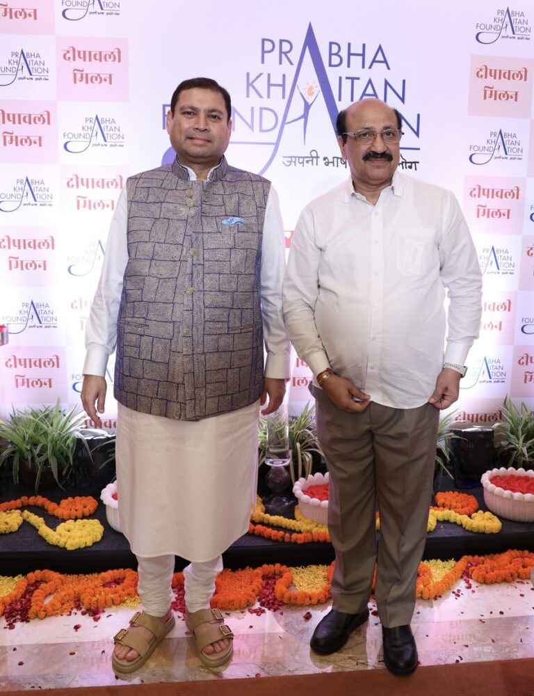 Sundeep Bhutoria with Sunil Dang