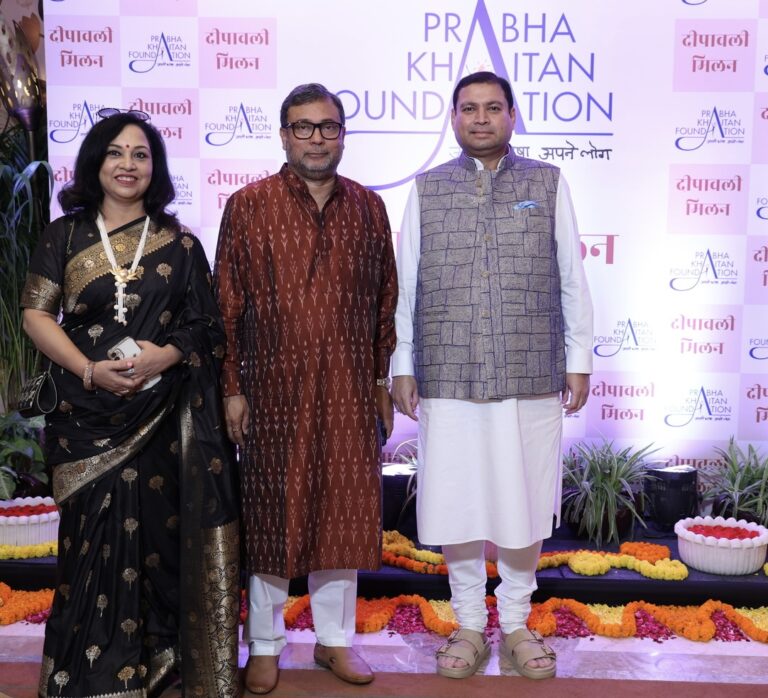 Sundeep Bhutoria with Vandana and Anant Vijay