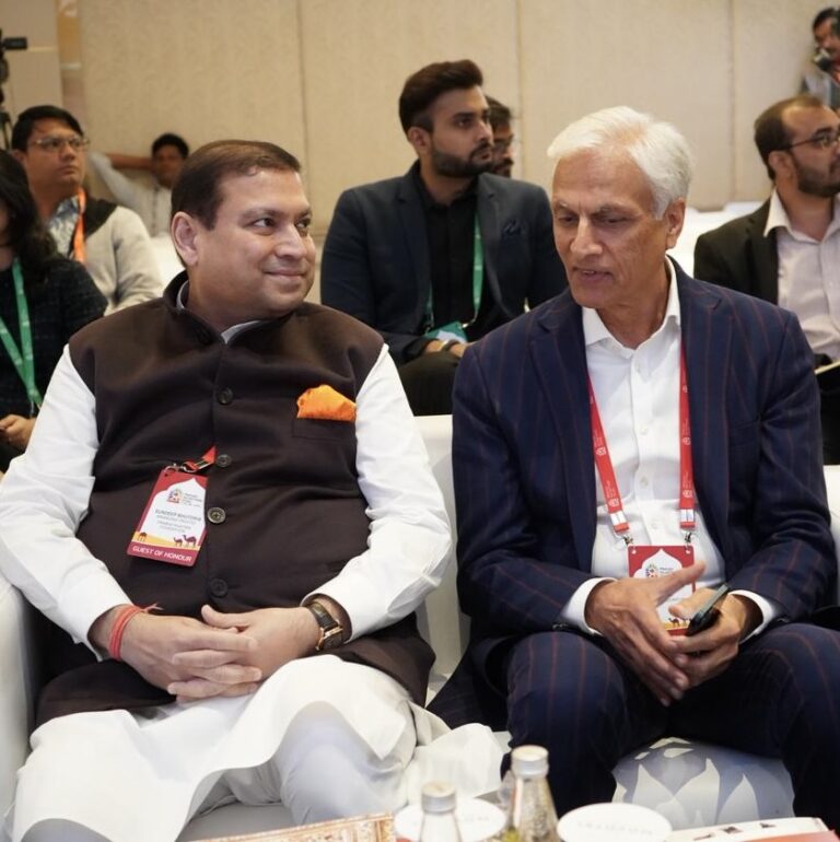 Sundeep Bhutoria with Ajay K Bakaya