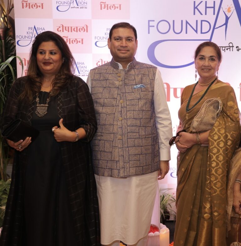 Sundeep Bhutoria with Dipali Narula and Feroza Khan