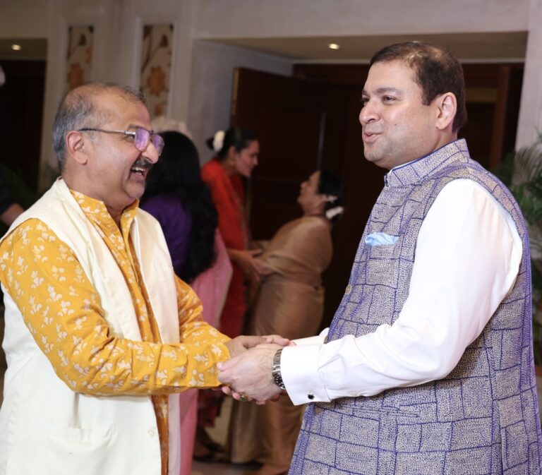 Sundeep Bhutoria with Rajiv Tulli