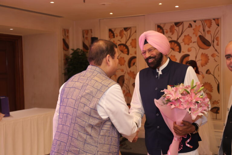Sundeep Bhutoria with Rana Gurmit Singh Sodhi