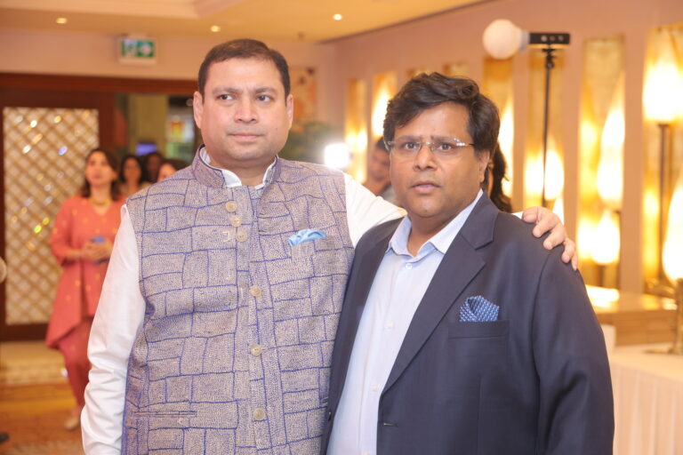Sundeep Bhutoria with Vikas Jain