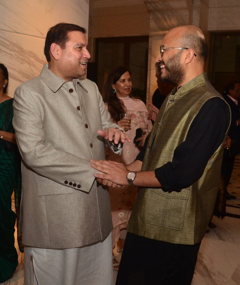 Sundeep Bhutoria with Adarsh Jhunjhunwala