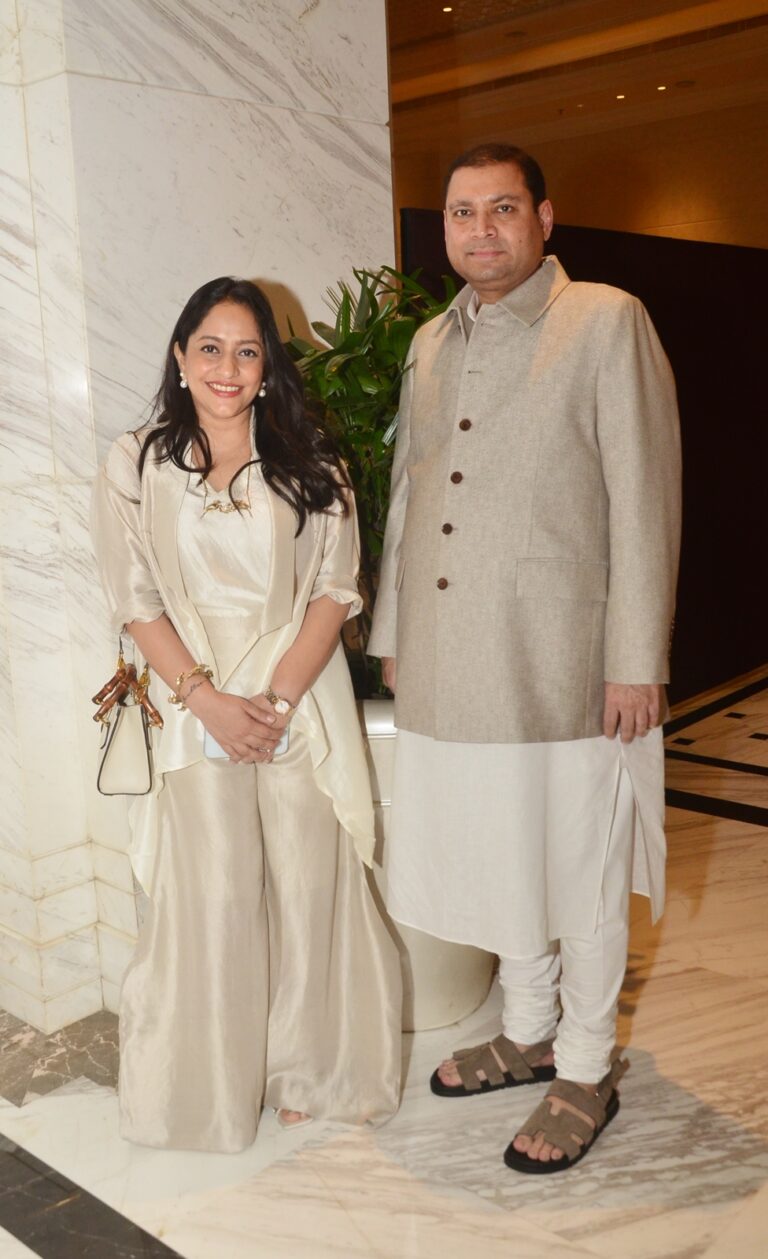 Sundeep Bhutoria with Dr Preeti Bagrodia