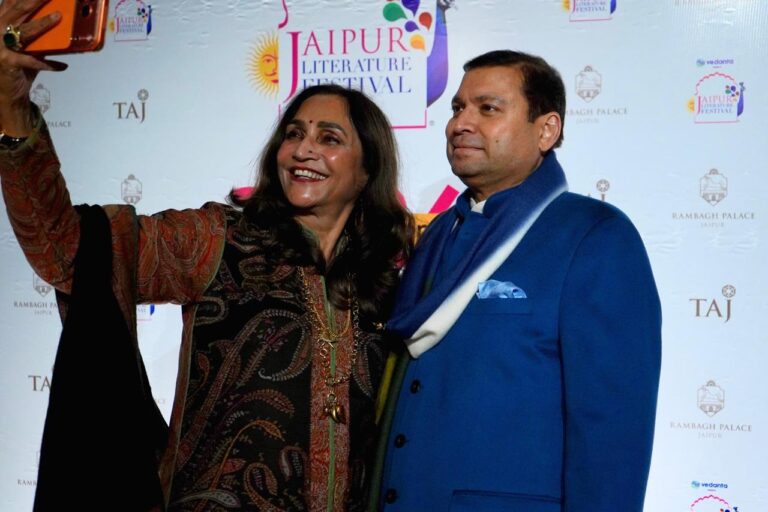 Sundeep Bhutoria and Neelima Dalmia Adhar