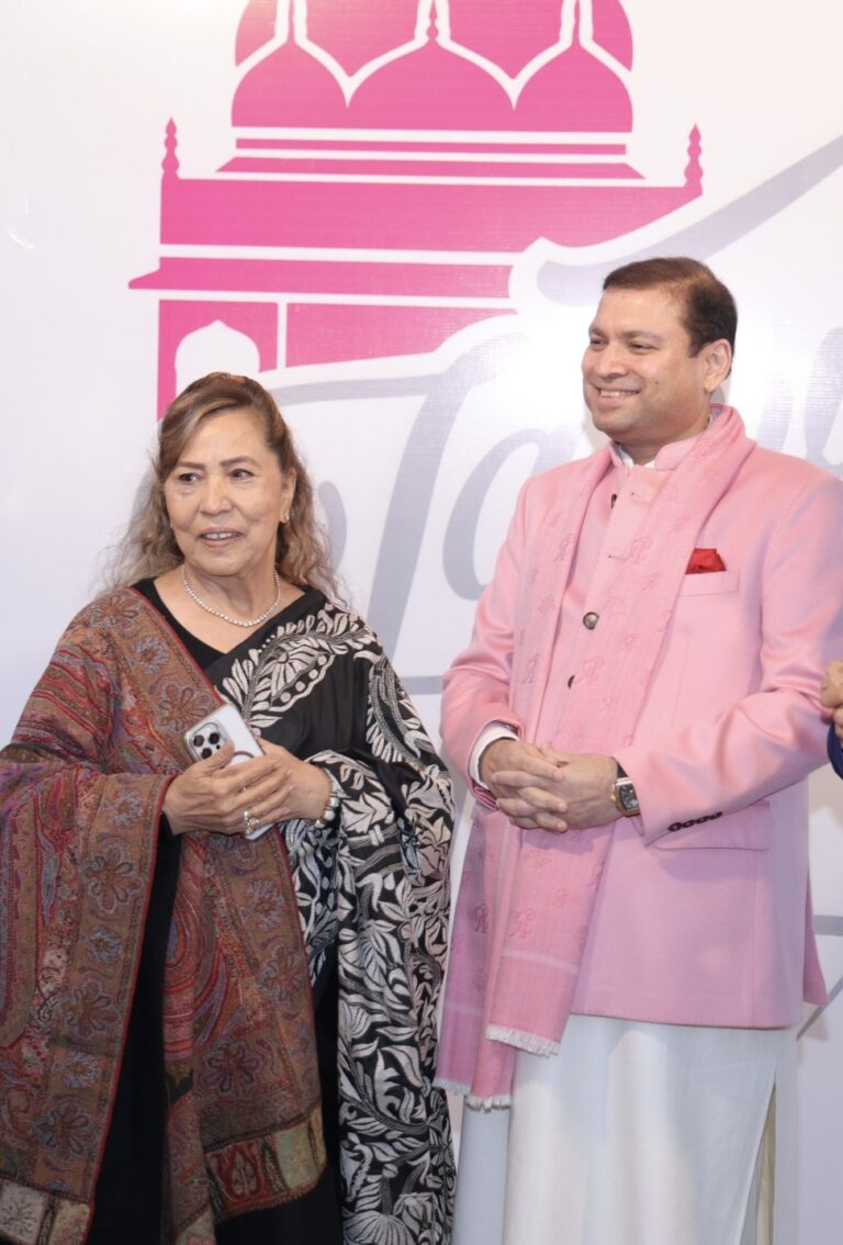 Sundeep Bhutoria with Kulsum Malik