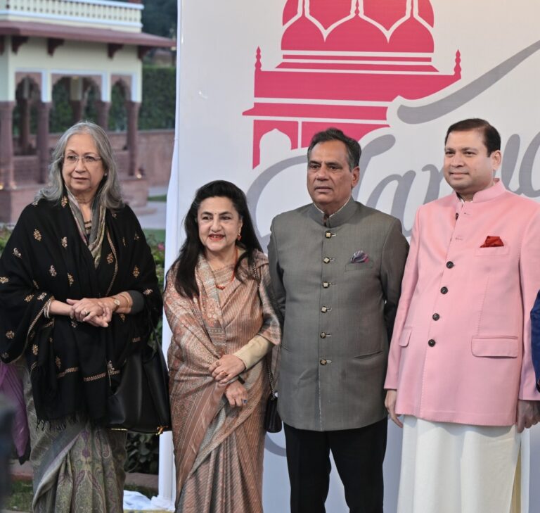 Sundeep Bhutoria with Manjul Kumari, Usha Rajya Laxmi and Digvijay Singh