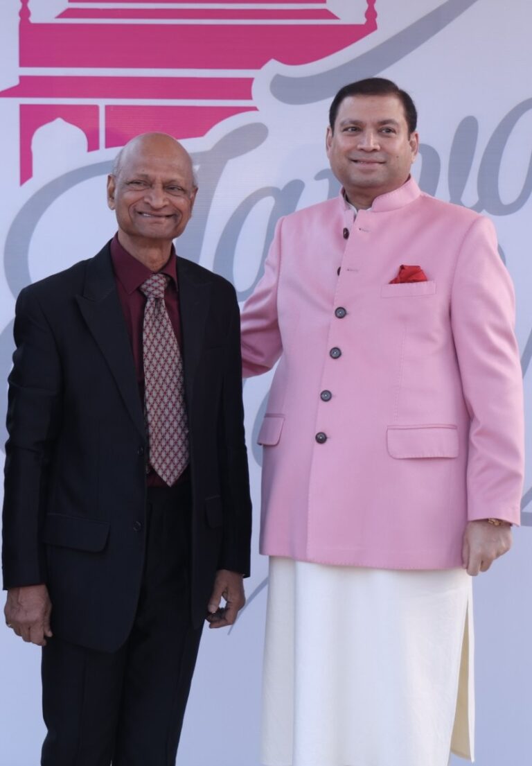 Sundeep Bhutoria with Padma Shri Tilak Gitai