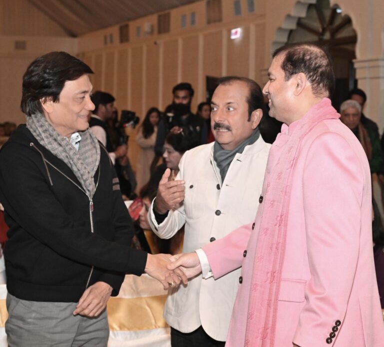 Sundeep Bhutoria with Rajeev Arora and Rajesh Ajmera