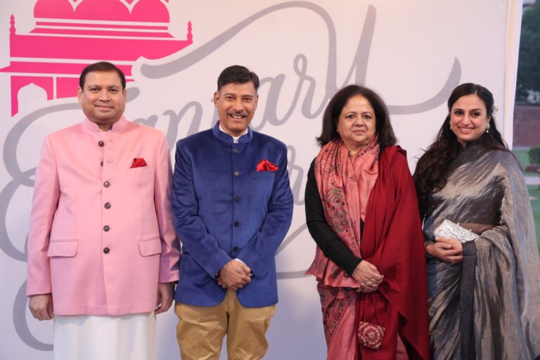 Sundeep Bhutoria with Saurabh Kakkar, Bhawna Sharma and Vinnie Kakkar