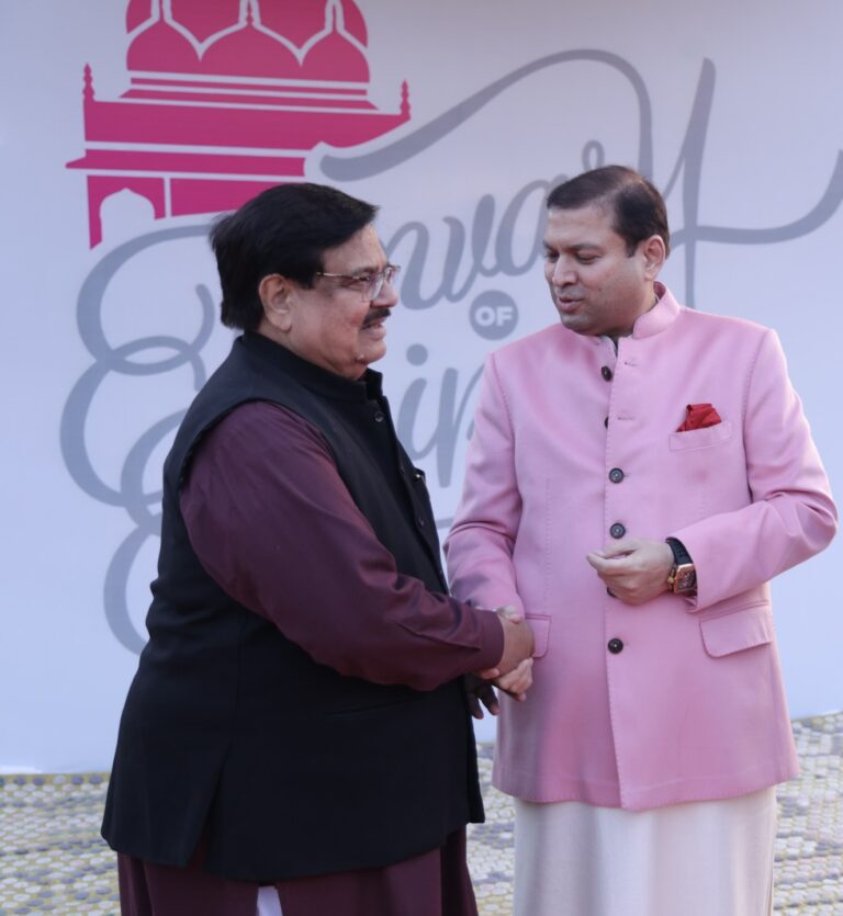 Sundeep Bhutoria with Shakir Ali