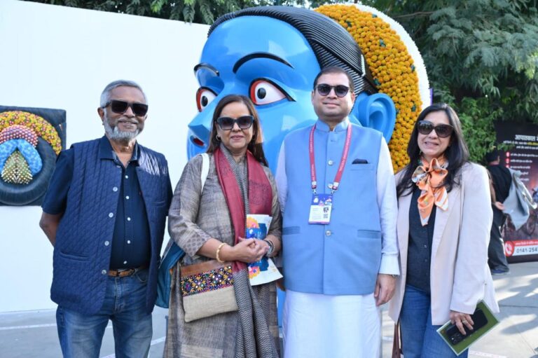 Sundeep Bhutoria with Som Datta, Sangeeta Datta and Apra Kuchhal