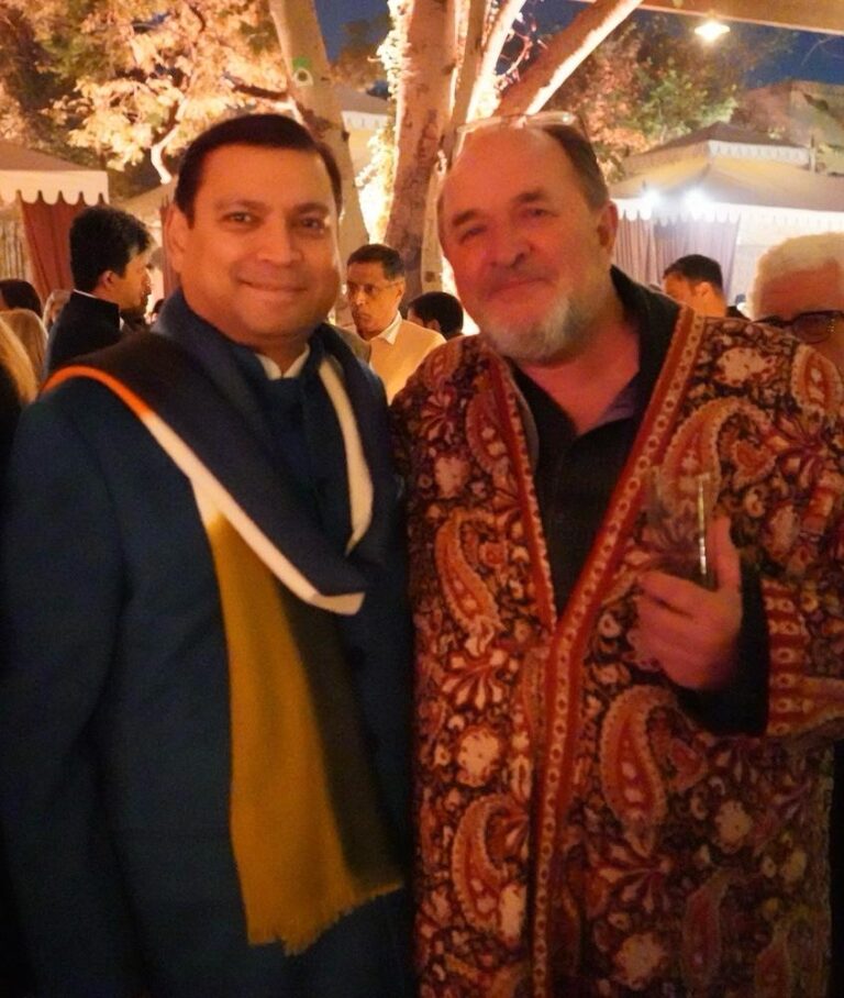 Sundeep Bhutoria with William Darymple