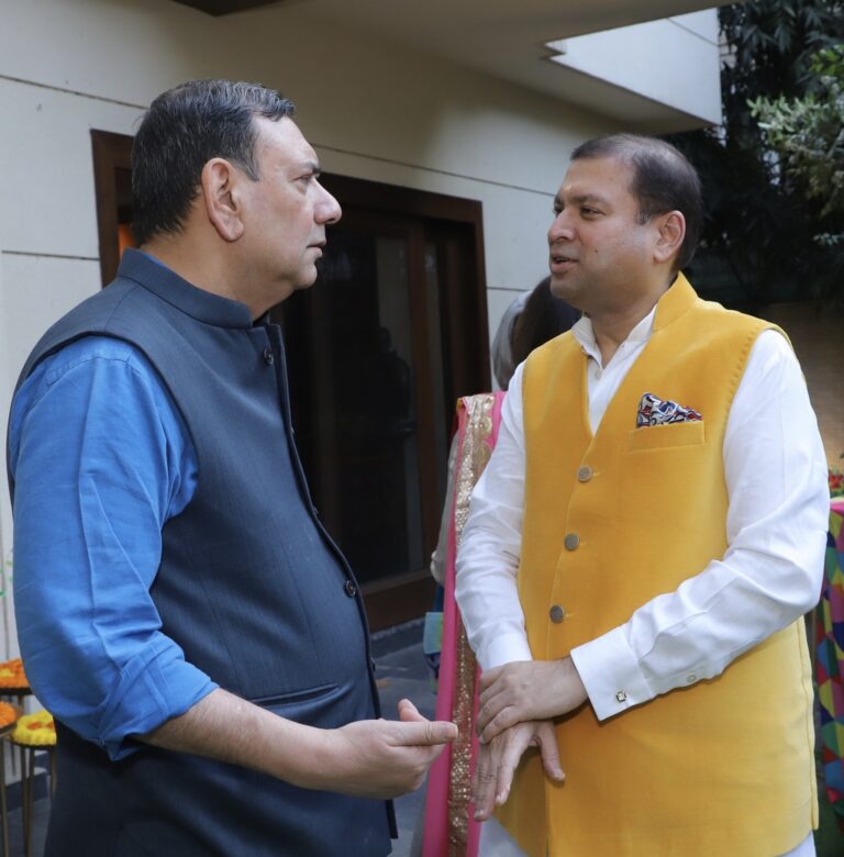Sundeep Bhutoria with Srinjoy Chowdhury
