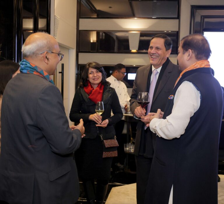 Sundeep Bhutoria with Ambassador Juan Carlos Marsán Aguilera of Cuba, Dr Maily Diaz-Perez and Dr K Sreenivasarao