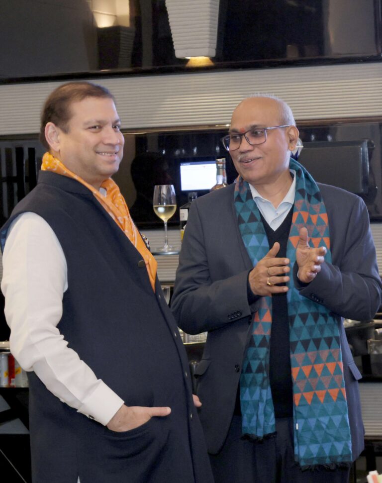 Sundeep Bhutoria with Dr K Sreenivasarao