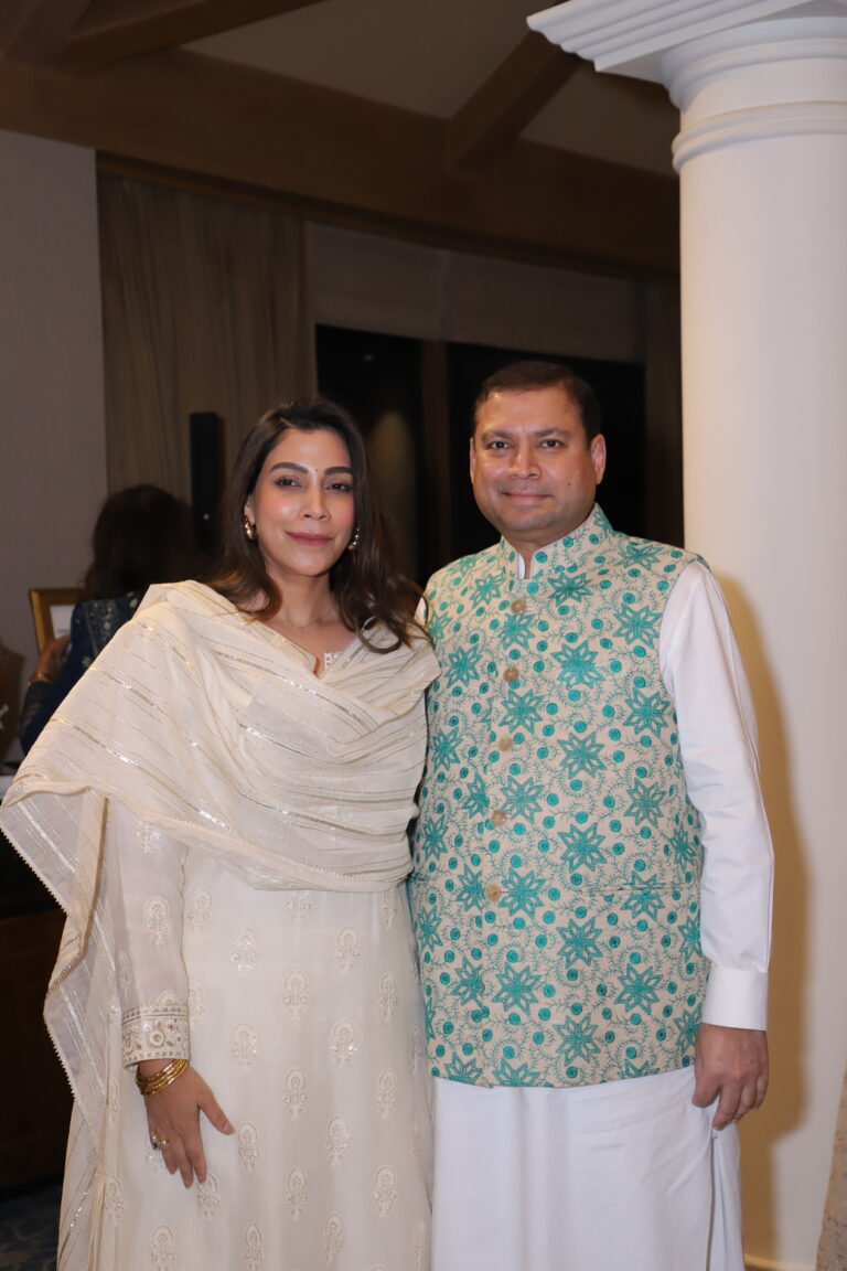 Sundeep Bhutoria with Mrinali Luthra
