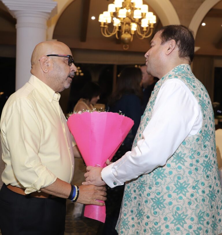 Sundeep Bhutoria with Rakesh Chauhan