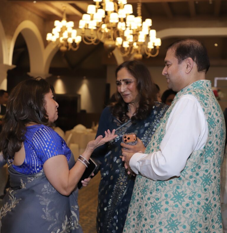 Sundeep Bhutoria with Tehmina Punvani