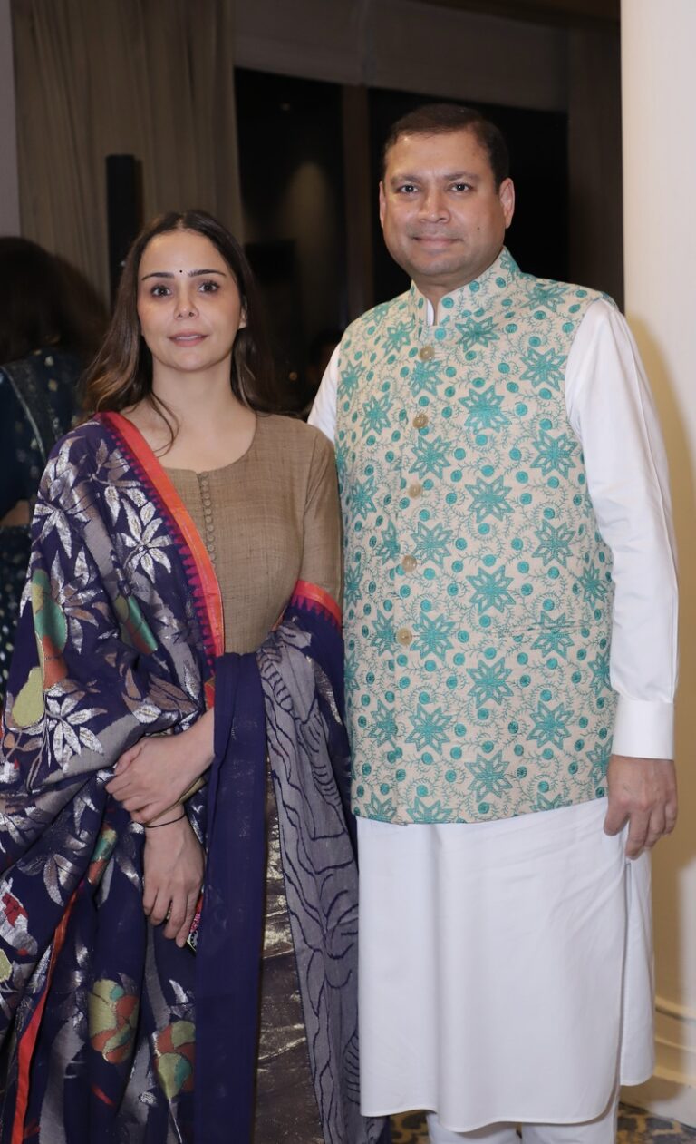 Sundeep Bhutoria with Richa Yadav