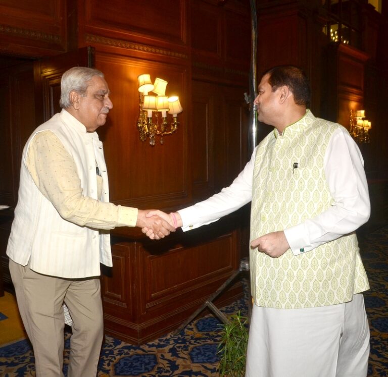 Sundeep Bhutoria with G.M. Kapur