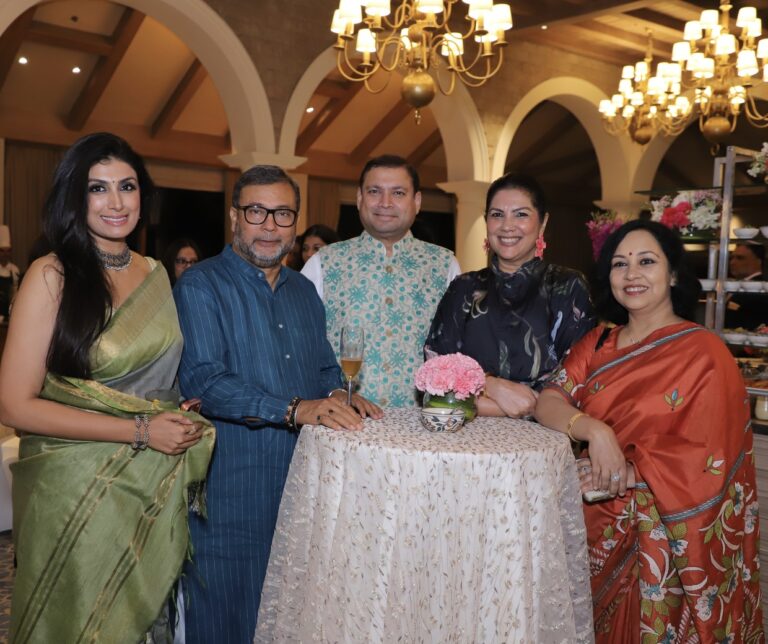 Sundeep Bhutoria with (L-R); Shinjini Kulkarni, Anant Vijay, Dipali Bhasin and Vandana Singh